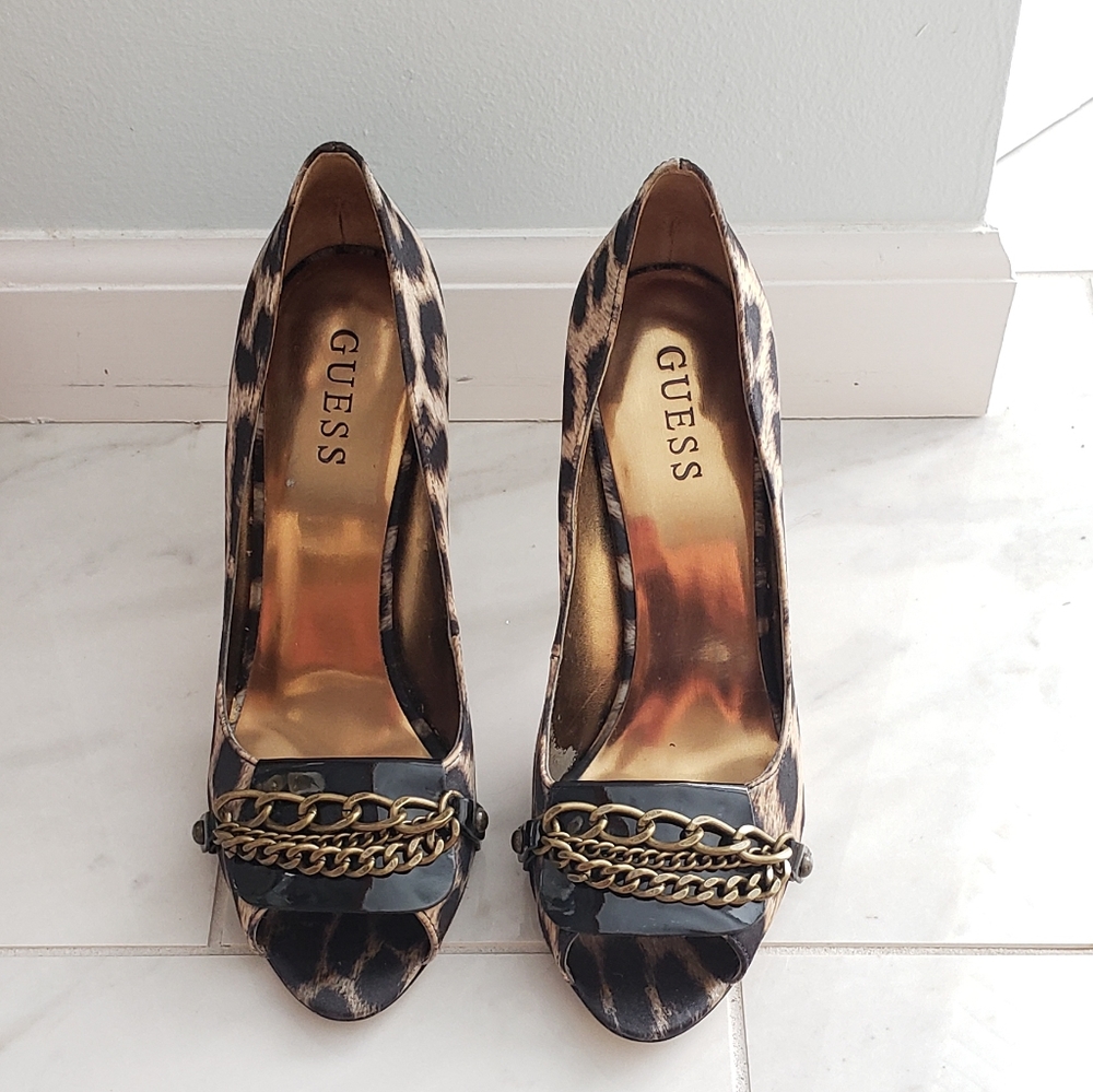 Leopard Print Heels